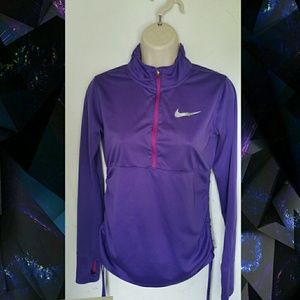 Purple womens size small athletic casual top nike